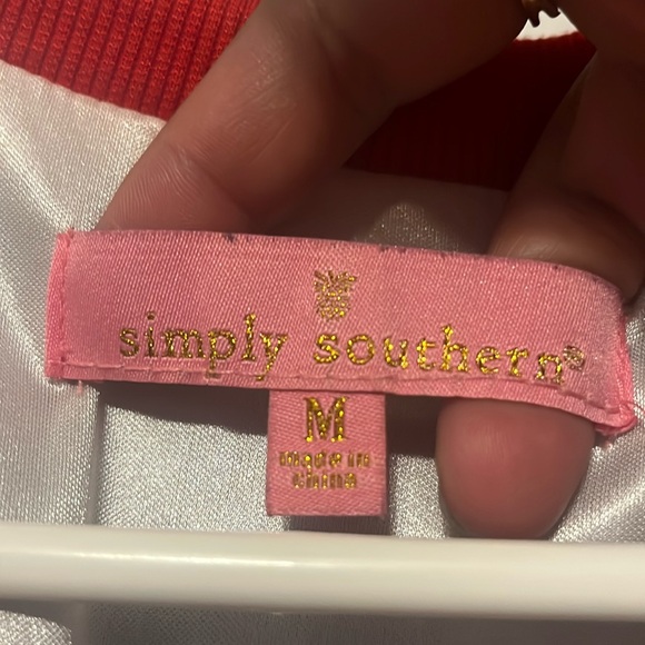 Simply Southern Preppy Sequins USA top T-Shirt - Picture 3 of 10